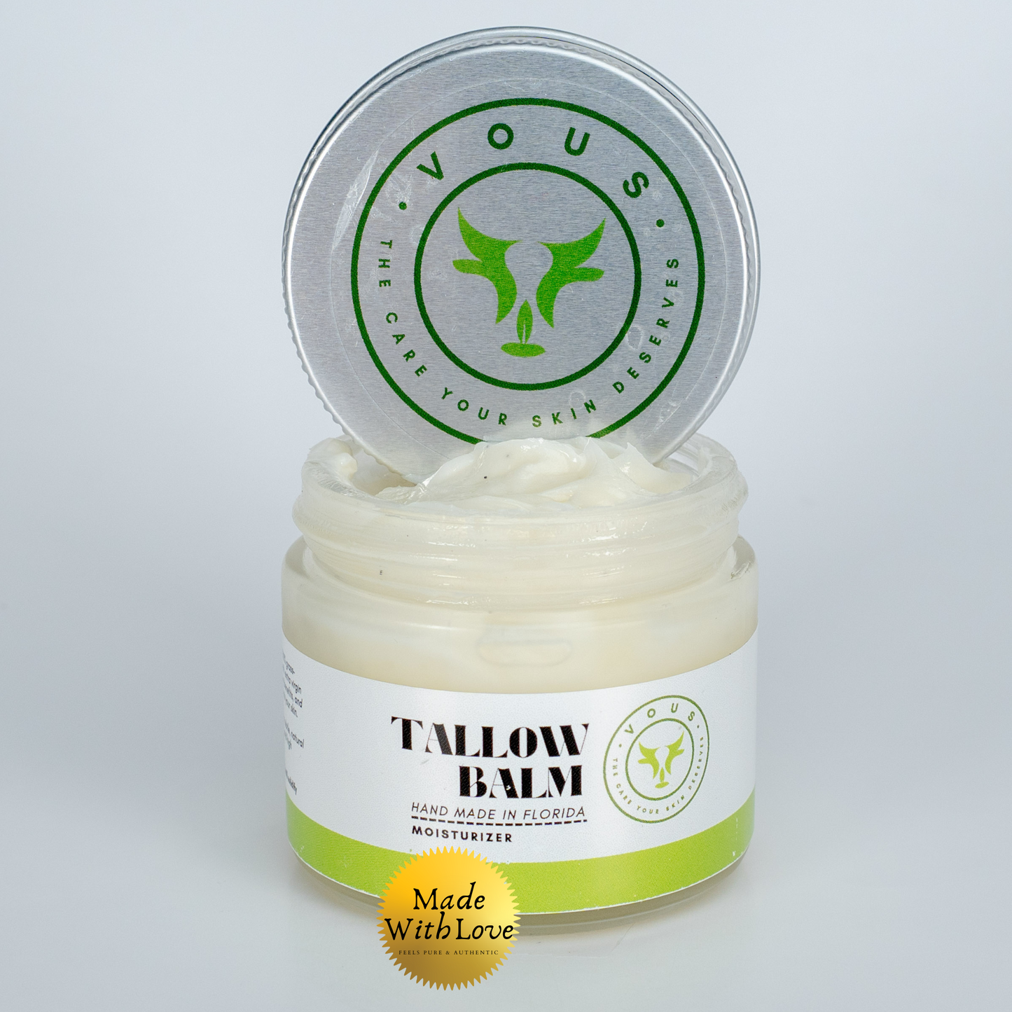 VOUS Tallow Balm – 100% Natural Moisturizer for Radiant & Healthy Skin