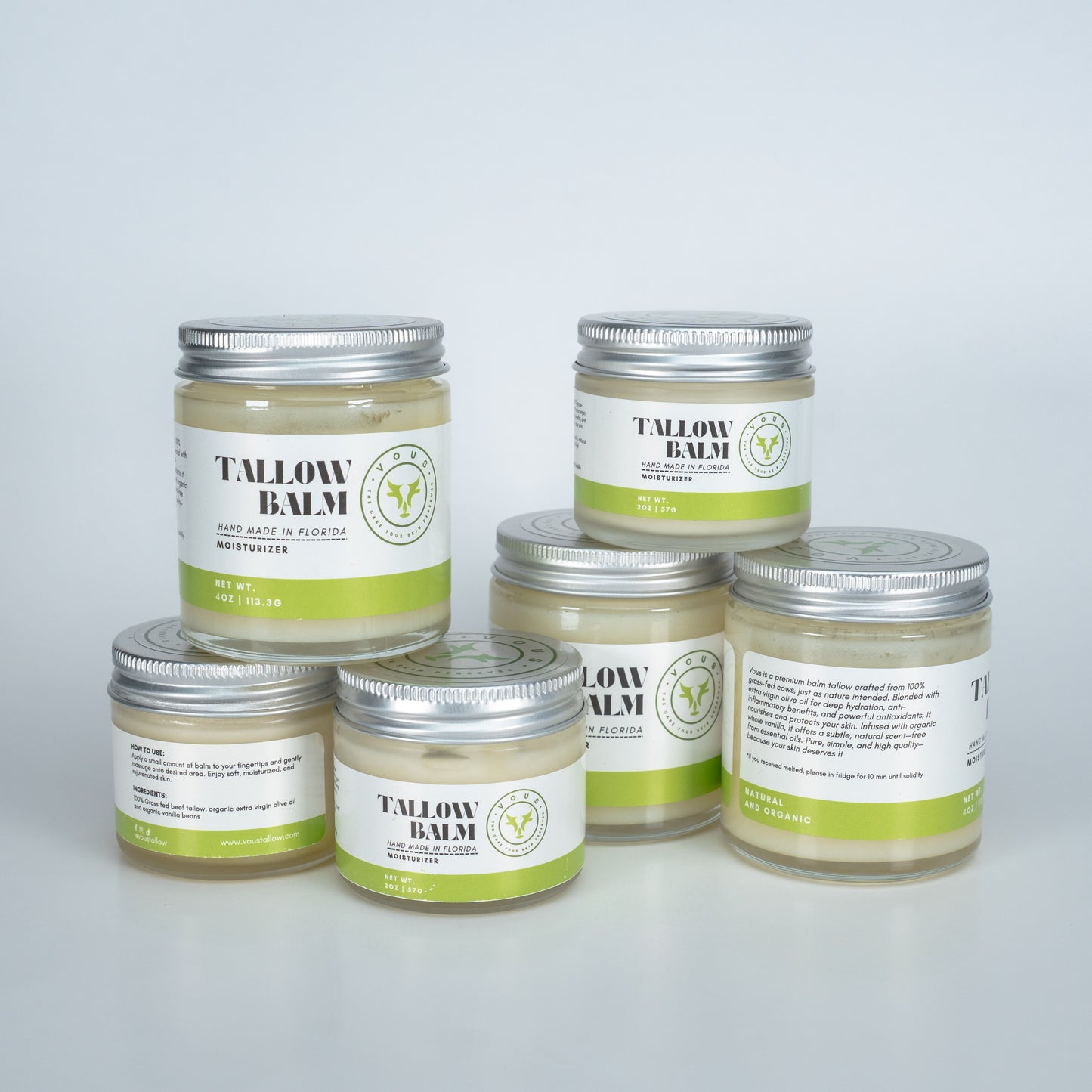 VOUS Tallow Balm – 100% Natural Moisturizer for Radiant & Healthy Skin